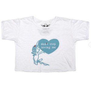 Boys Lie Don't Stop Loving Me Baby Tee